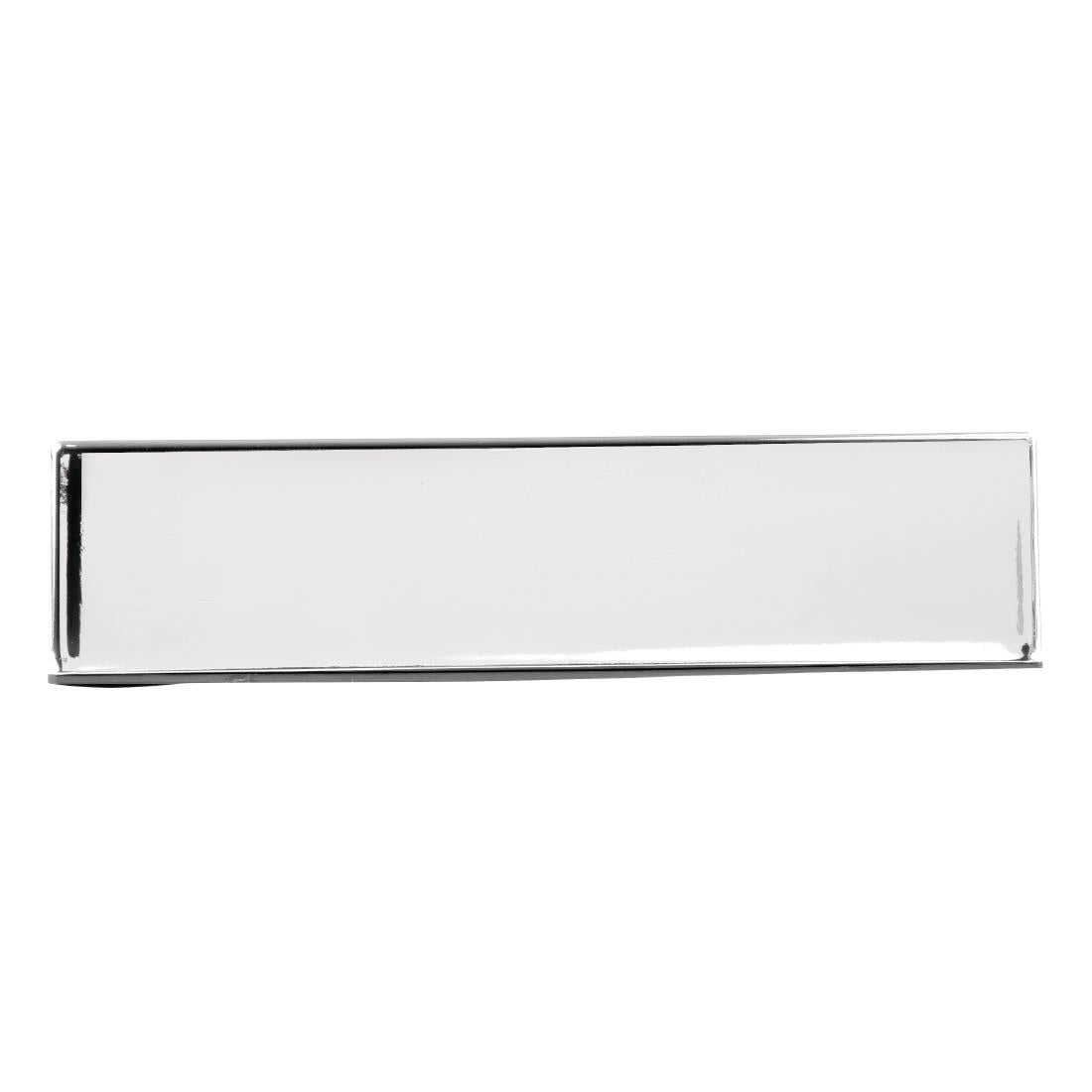 Bolero Chrome Rectangular Tissue Holder JD Catering Equipment Solutions Ltd