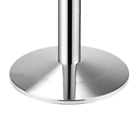 Bolero Chrome Round Tulip Table Base JD Catering Equipment Solutions Ltd