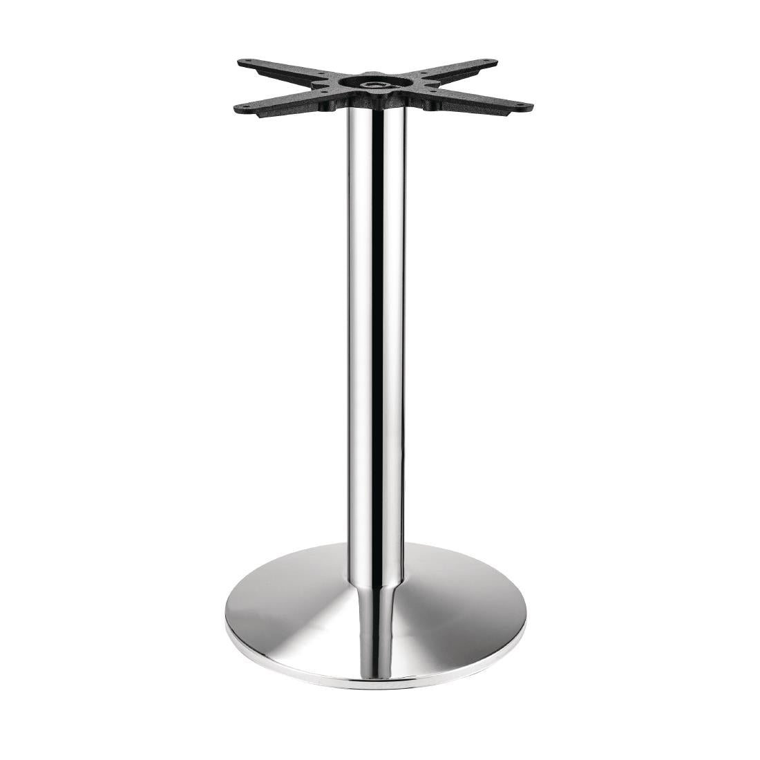 Bolero Chrome Round Tulip Table Base JD Catering Equipment Solutions Ltd