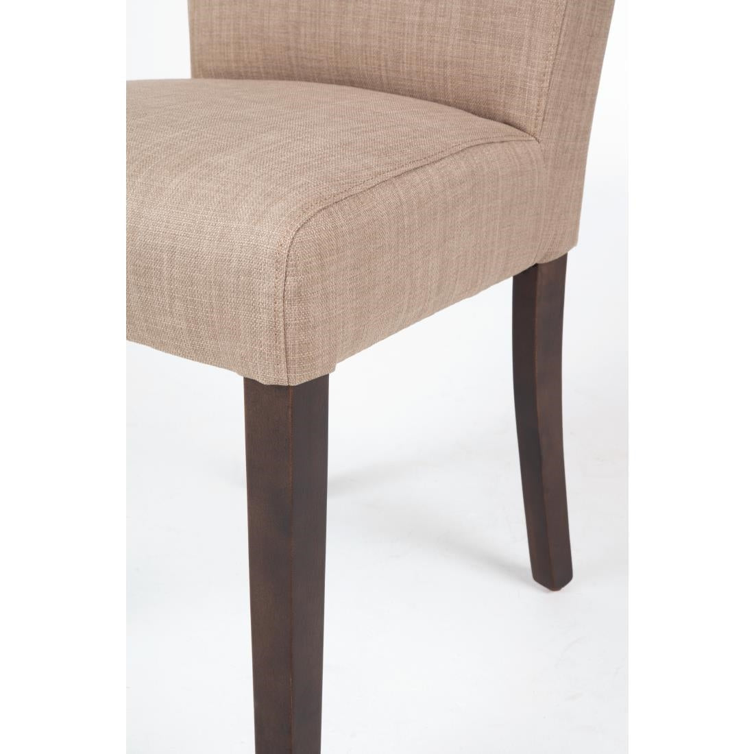 Bolero Contemporary Dining Chair Natural (Pack 2) JD Catering Equipment Solutions Ltd