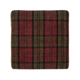 Bolero Dale High Stool Claret Tartan (Single) JD Catering Equipment Solutions Ltd