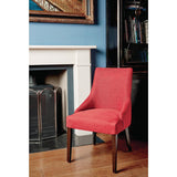 Bolero Dark Red Finesse Dining Chairs (Pack of 2) JD Catering Equipment Solutions Ltd