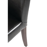 Bolero Faux Leather Dining Chair Black (Box 2) JD Catering Equipment Solutions Ltd