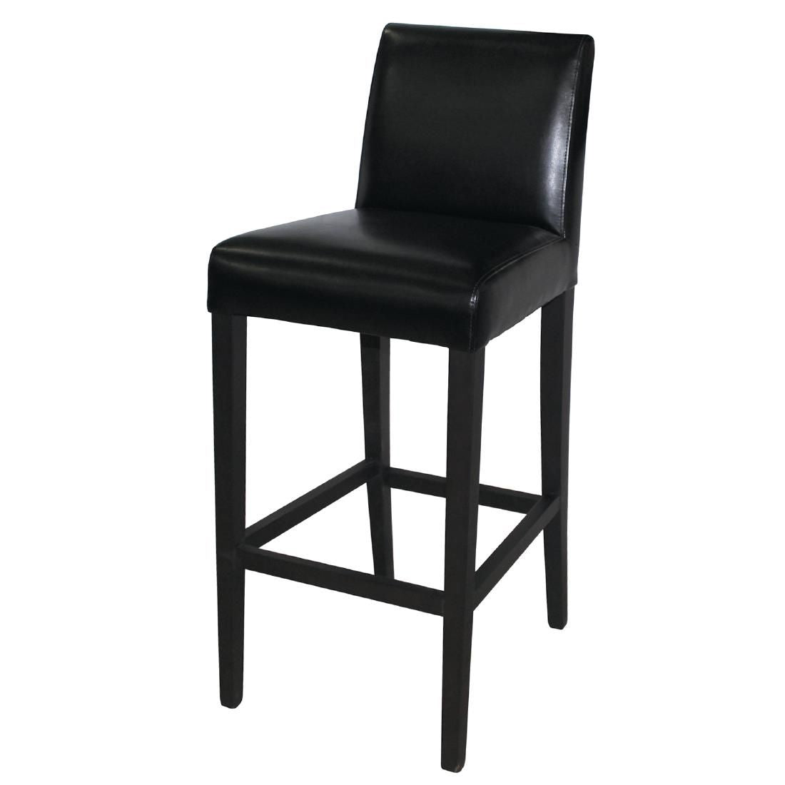 Bolero Faux Leather High Bar Stool (Single) JD Catering Equipment Solutions Ltd