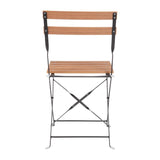 Bolero Faux Wood Bistro Chair (Pack 2) JD Catering Equipment Solutions Ltd