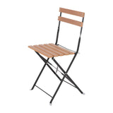 Bolero Faux Wood Bistro Chair (Pack 2) JD Catering Equipment Solutions Ltd