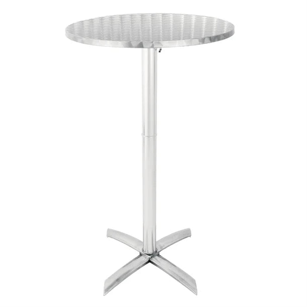 Bolero Flip Top Poseur Table Stainless Steel JD Catering Equipment Solutions Ltd