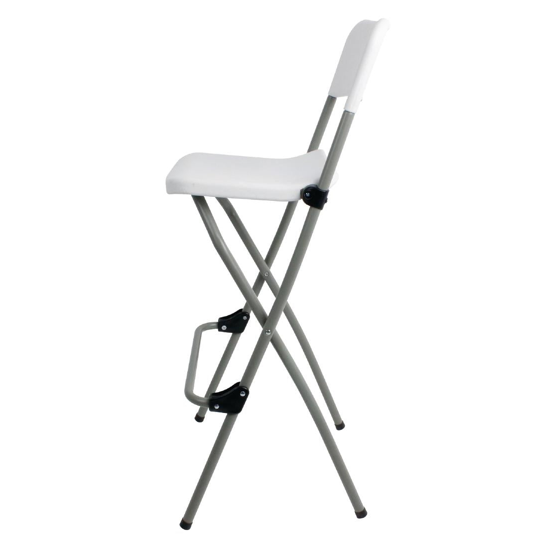 Bolero Folding High Stool (Pack of 2) JD Catering Equipment Solutions Ltd