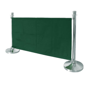 Bolero Green Canvas Barrier JD Catering Equipment Solutions Ltd