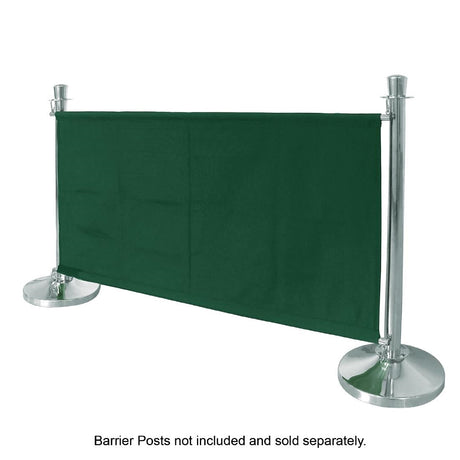 Bolero Green Canvas Barrier JD Catering Equipment Solutions Ltd