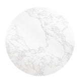 Bolero Marble Table Top White 600mm JD Catering Equipment Solutions Ltd