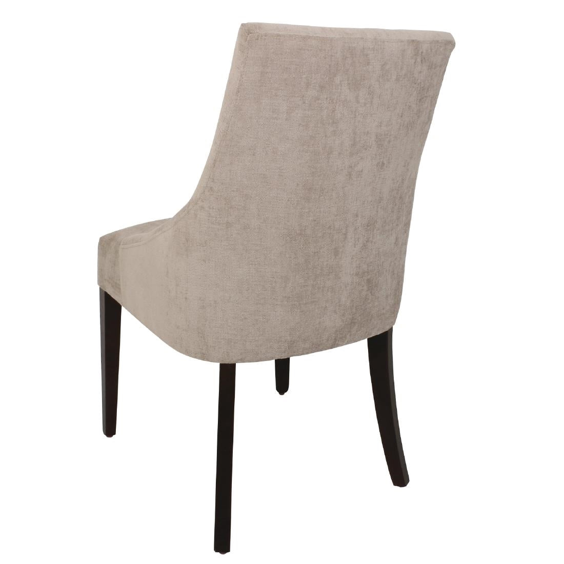 Bolero Neutral Finesse Dining Chairs (Pack of 2) JD Catering Equipment Solutions Ltd