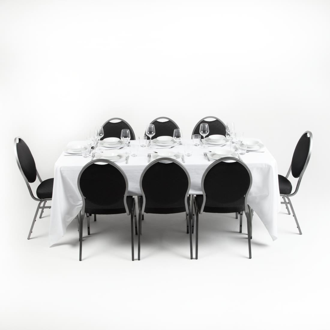 Bolero PE Rectangular Folding Table White 6ft (Single) JD Catering Equipment Solutions Ltd