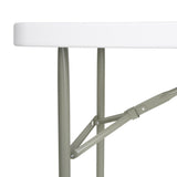 Bolero PE Rectangular Folding Table White (Single) JD Catering Equipment Solutions Ltd