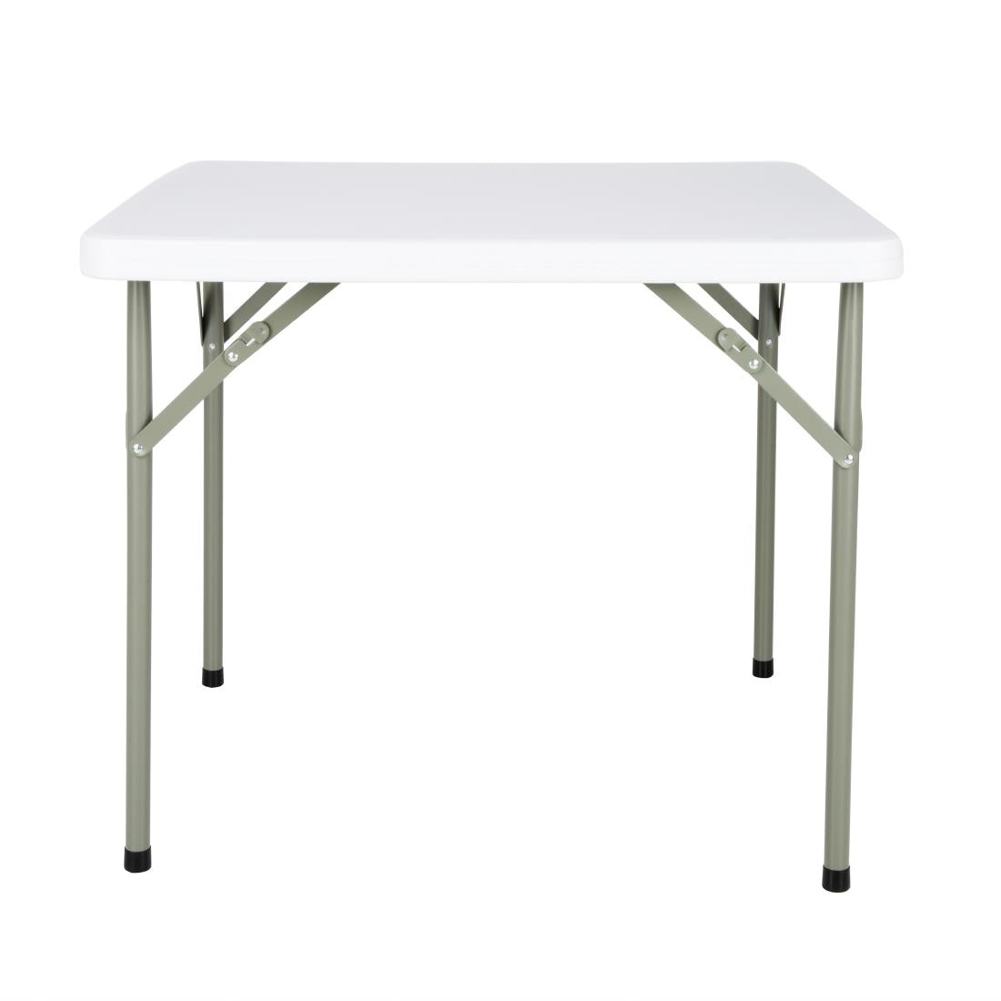 Bolero PE Square Folding Table 3ft White (Single) JD Catering Equipment Solutions Ltd