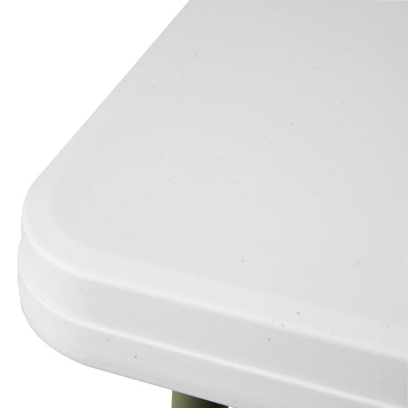 Bolero PE Square Folding Table 3ft White (Single) JD Catering Equipment Solutions Ltd