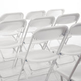 Bolero PP Folding Chairs (Pack of 10) JD Catering Equipment Solutions Ltd