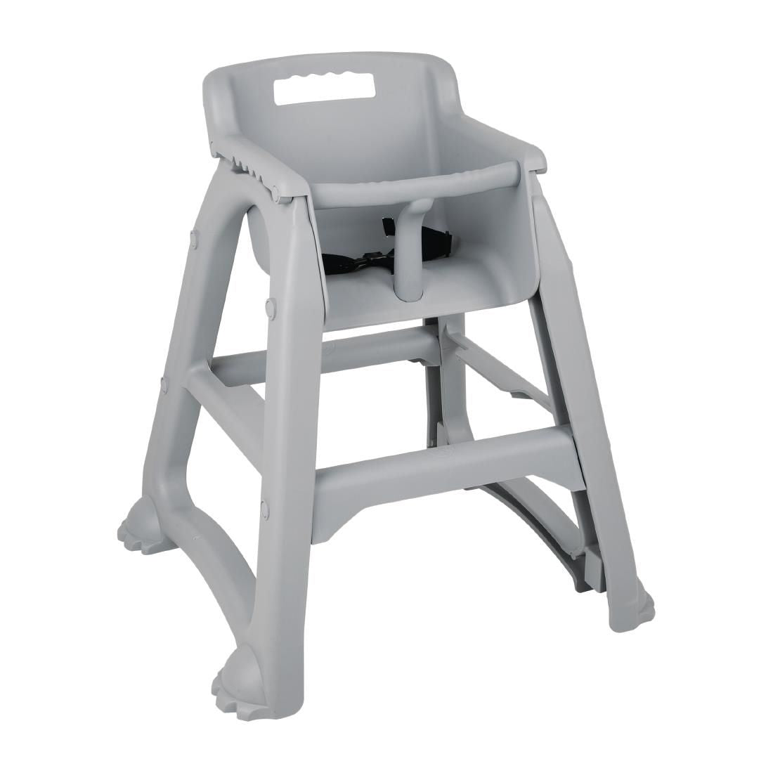Bolero PP High Chair Grey JD Catering Equipment Solutions Ltd