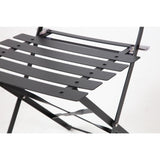 Bolero Pavement Style Steel Chairs (Pack of 2) JD Catering Equipment Solutions Ltd