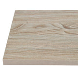 Bolero Pre-drilled Square Table Top Antique Natural 600mm JD Catering Equipment Solutions Ltd