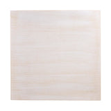 Bolero Pre-drilled Square Table Top Vintage White 700mm JD Catering Equipment Solutions Ltd