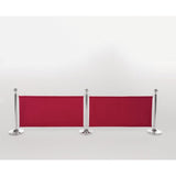 Bolero Red Canvas Barrier JD Catering Equipment Solutions Ltd