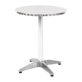 Bolero Round Bistro Table Stainless Steel JD Catering Equipment Solutions Ltd