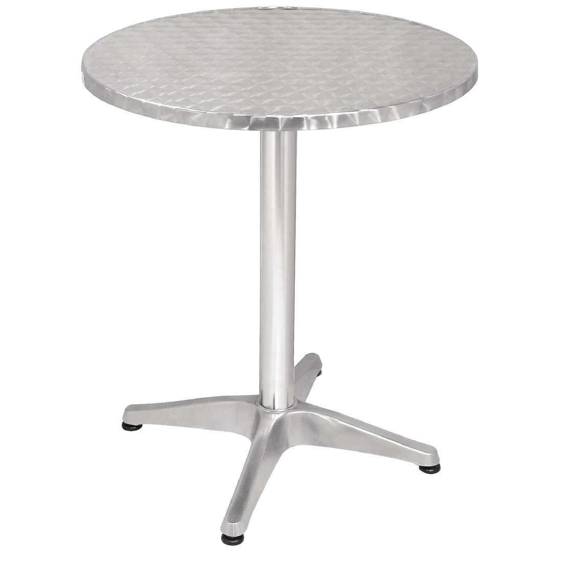 Bolero Round Bistro Table Stainless Steel JD Catering Equipment Solutions Ltd