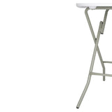 Bolero Round Folding Table White 600mm (Single) JD Catering Equipment Solutions Ltd