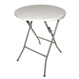 Bolero Round Folding Table White 600mm (Single) JD Catering Equipment Solutions Ltd