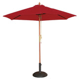 Bolero Round Parasol 2.5m Diameter Red JD Catering Equipment Solutions Ltd