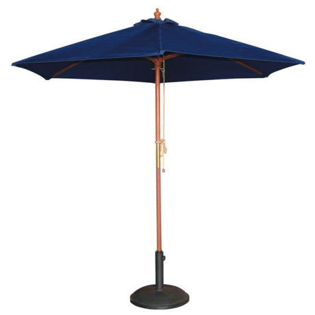 Bolero Round Parasol Navy Blue JD Catering Equipment Solutions Ltd