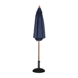 Bolero Round Parasol Navy Blue JD Catering Equipment Solutions Ltd