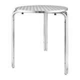 Bolero Round Stackable Bistro Table 600mm JD Catering Equipment Solutions Ltd