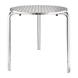 Bolero Round Stainless Steel Bistro Table 700mm (Single) JD Catering Equipment Solutions Ltd