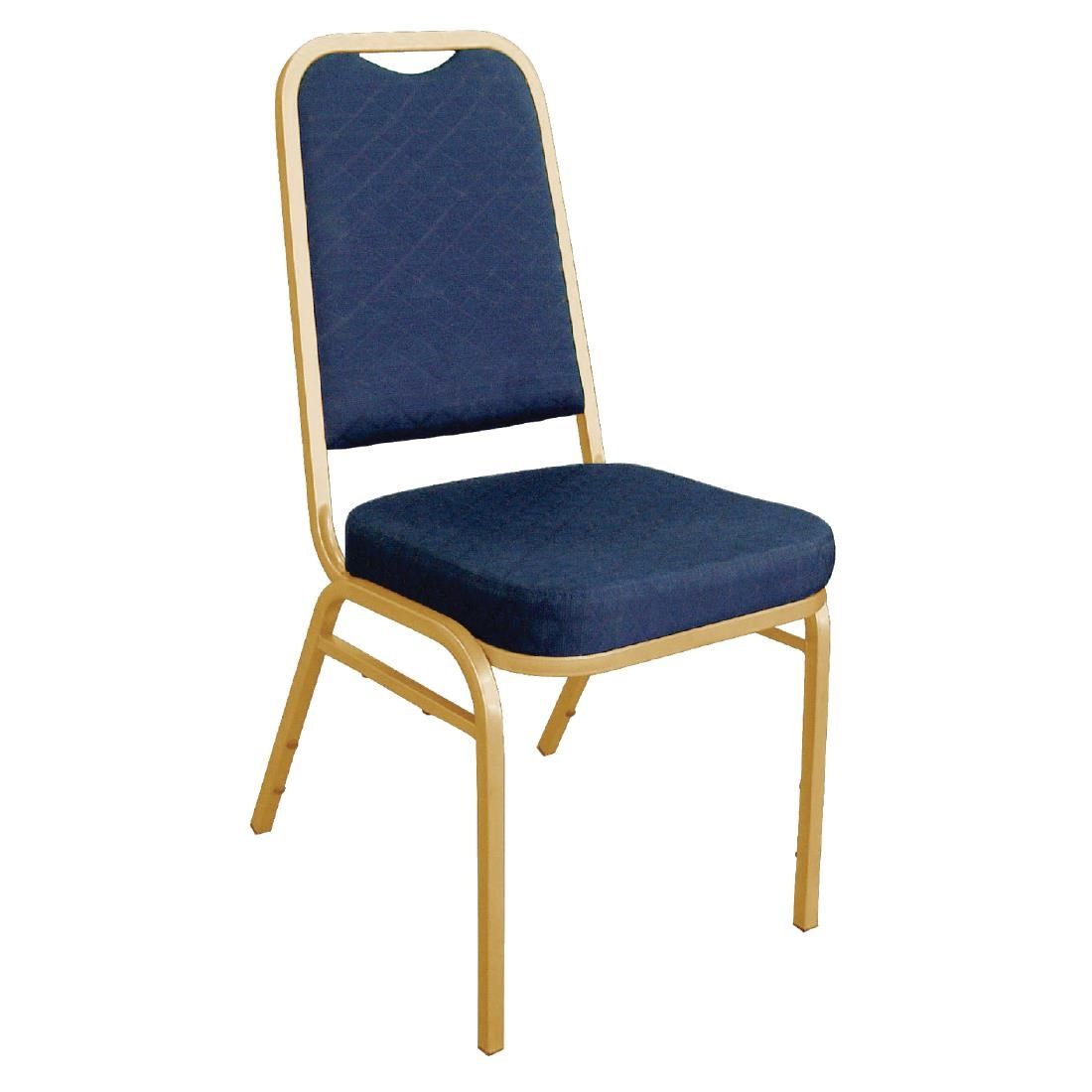 Bolero Square Back Banquet Chairs (Pack of 4) JD Catering Equipment Solutions Ltd