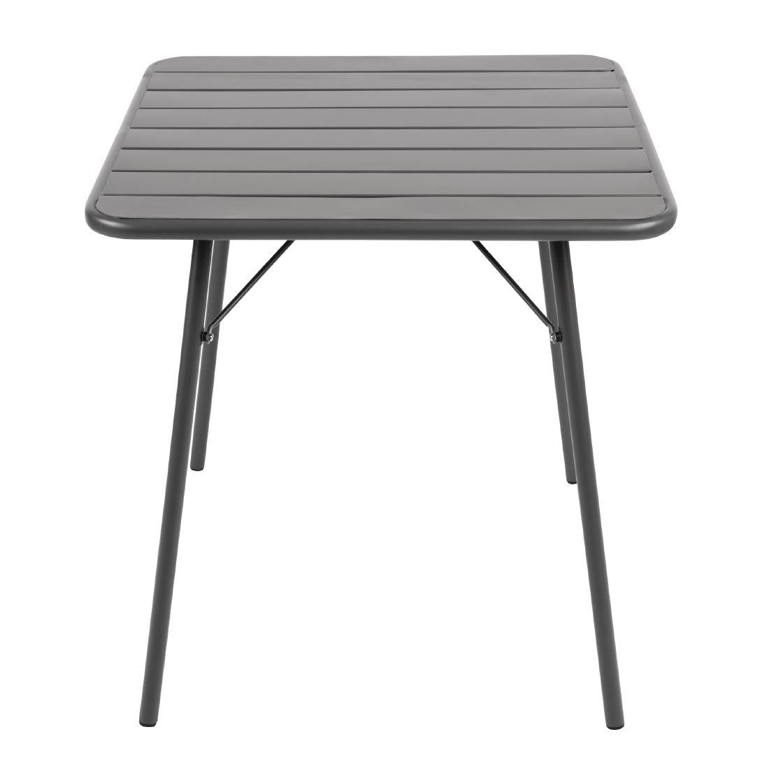 Bolero Square Slatted Steel Table 700mm JD Catering Equipment Solutions Ltd