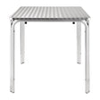 Bolero Square Stacking Table Stainless Steel 700mm JD Catering Equipment Solutions Ltd