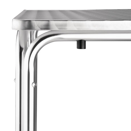 Bolero Square Stacking Table Stainless Steel 700mm JD Catering Equipment Solutions Ltd