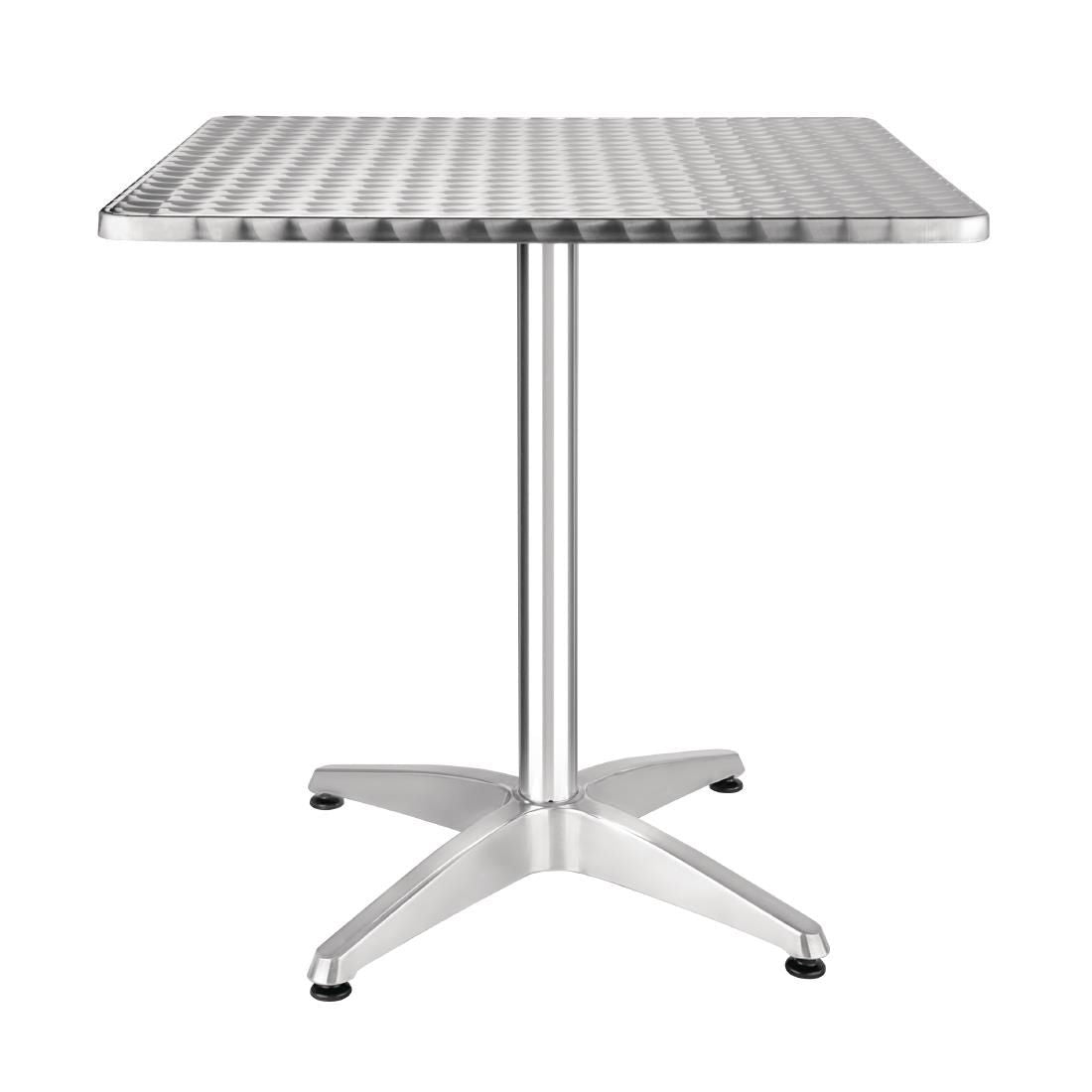 Bolero Square Stainless Steel Bistro Table 700mm (Single) JD Catering Equipment Solutions Ltd