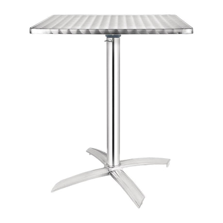 Bolero Square Stainless Steel Flip Top Table 600mm (Single) JD Catering Equipment Solutions Ltd