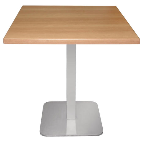 Bolero Square Stainless Steel Table Base JD Catering Equipment Solutions Ltd