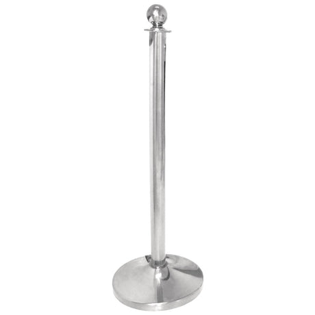 Bolero Stainless Steel Ball Top Barrier Post JD Catering Equipment Solutions Ltd