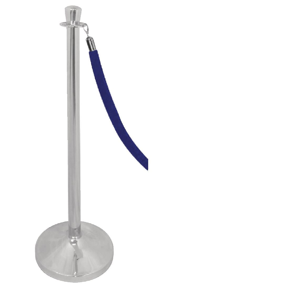 Bolero Stainless Steel Flat Top Barrier Post JD Catering Equipment Solutions Ltd