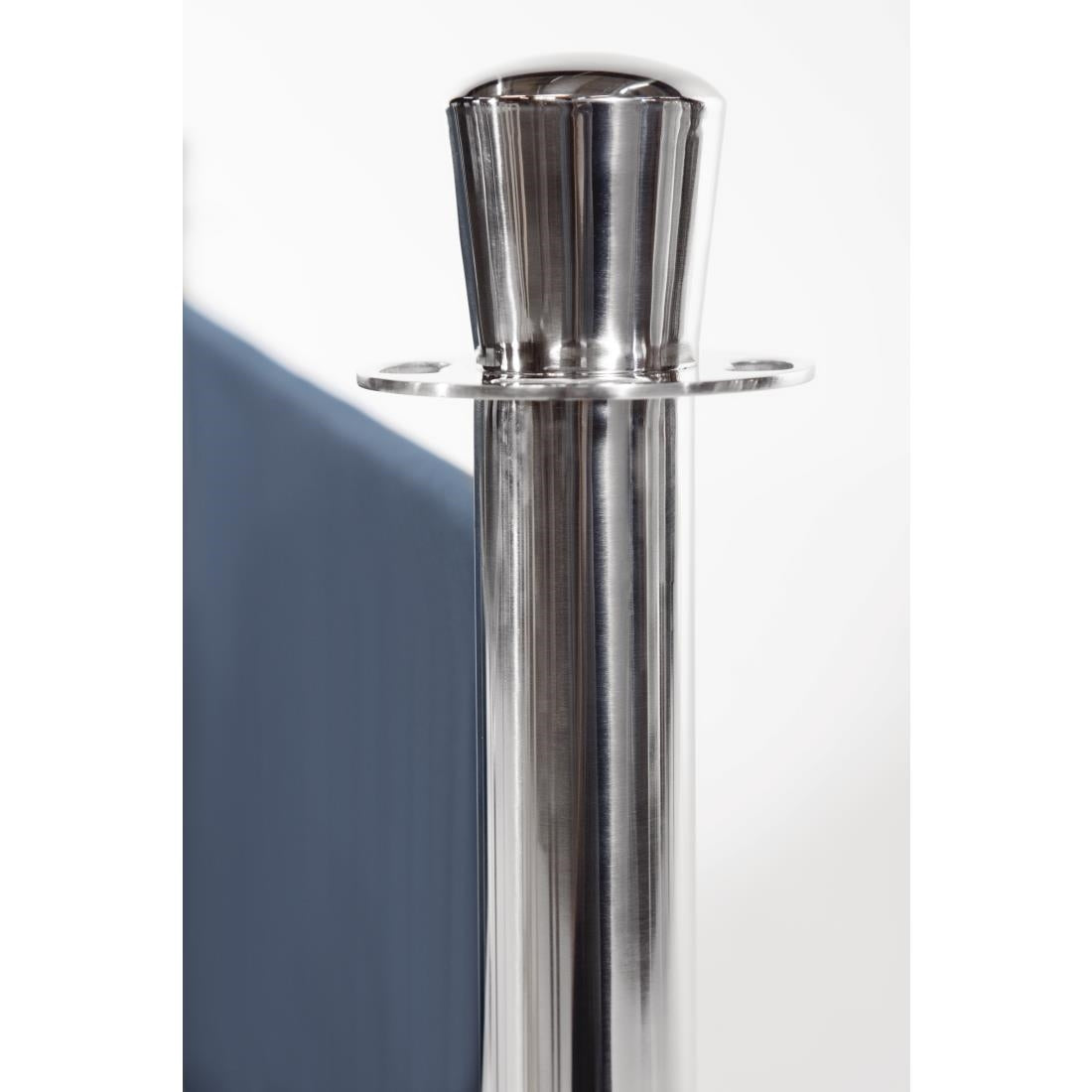 Bolero Stainless Steel Flat Top Barrier Post JD Catering Equipment Solutions Ltd