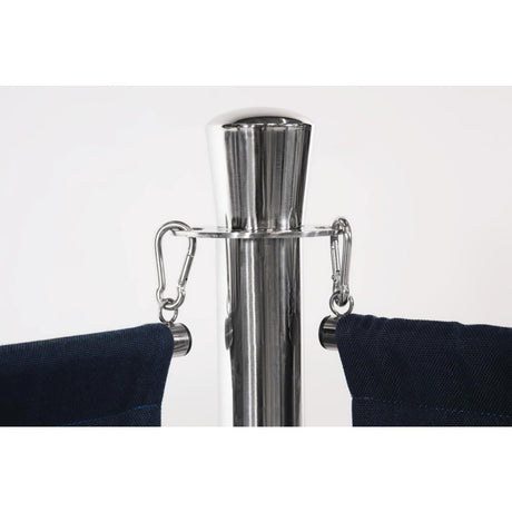 Bolero Stainless Steel Flat Top Barrier Post JD Catering Equipment Solutions Ltd