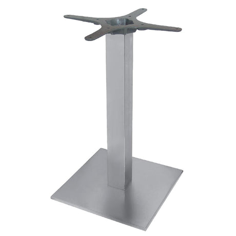 Bolero Stainless Steel Square Table Base JD Catering Equipment Solutions Ltd