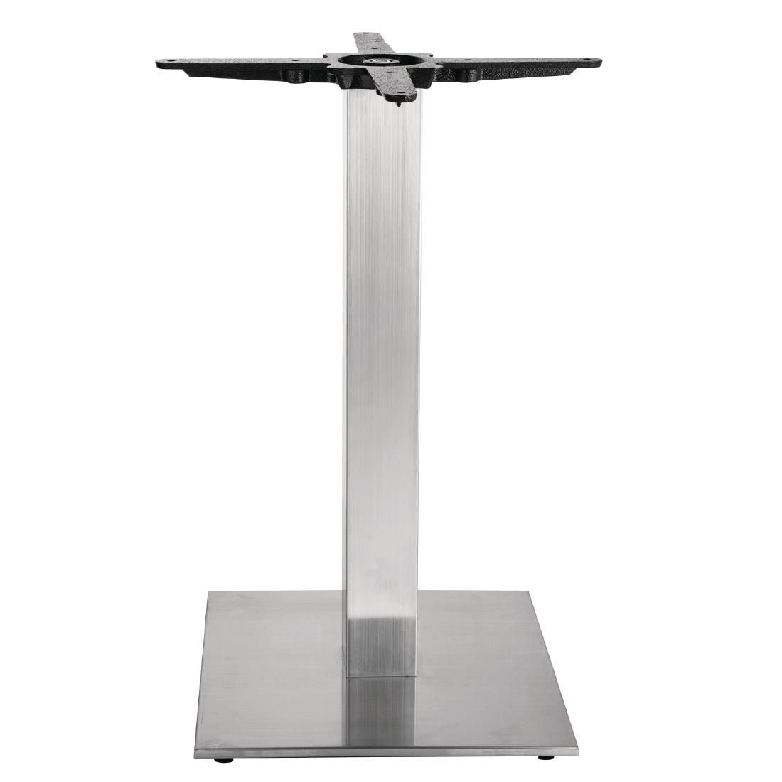 Bolero Stainless Steel Square Table Base JD Catering Equipment Solutions Ltd