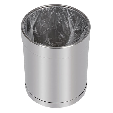 Bolero Stainless Steel Waste Paper Bin JD Catering Equipment Solutions Ltd