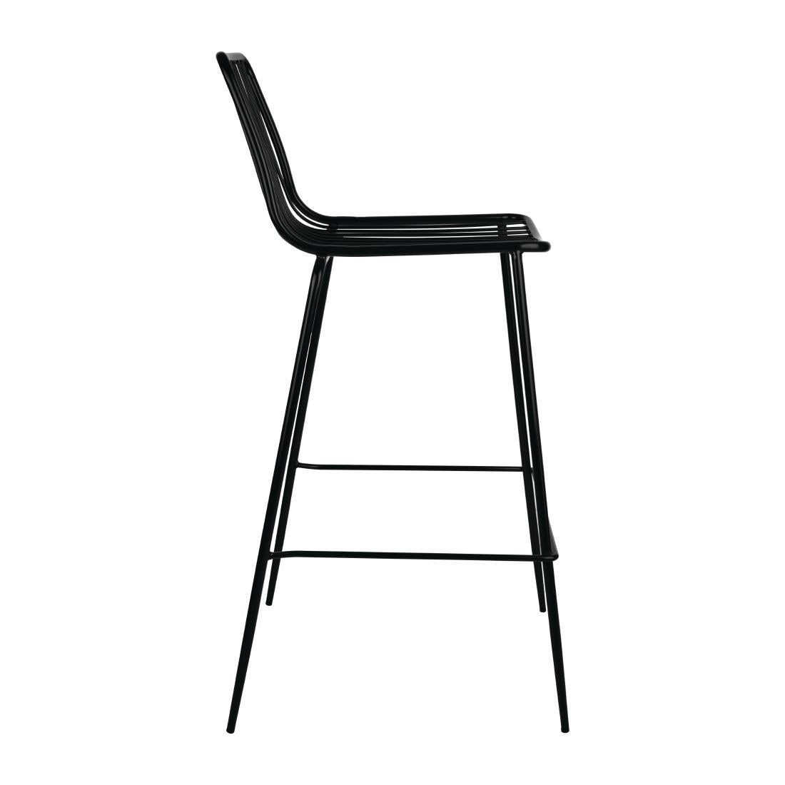 Bolero Steel Wire High Stools (Pack of 4) JD Catering Equipment Solutions Ltd